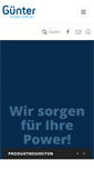 Mobile Screenshot of guenter-psu.de